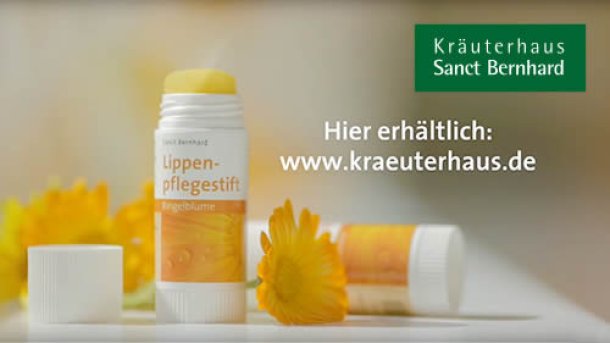 Calendula matita per la cura delle labbra