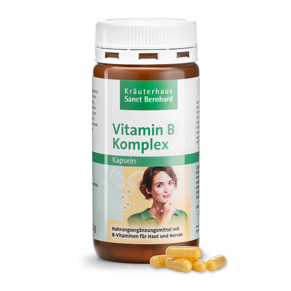Vitamin-B-Komplex-Kapseln | Kräuterhaus Sanct Bernhard