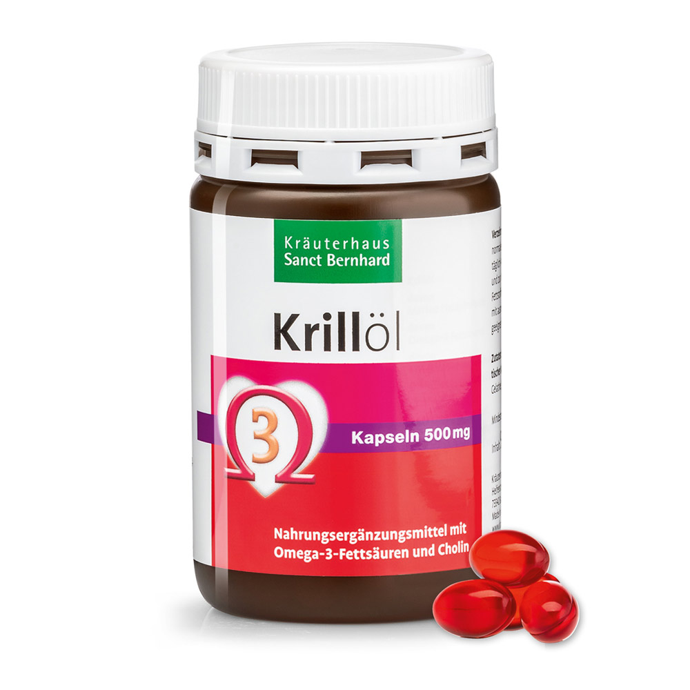 Kräuterhaus Sanct Bernhard Capsule All'olio Di Krill 90 Capsule