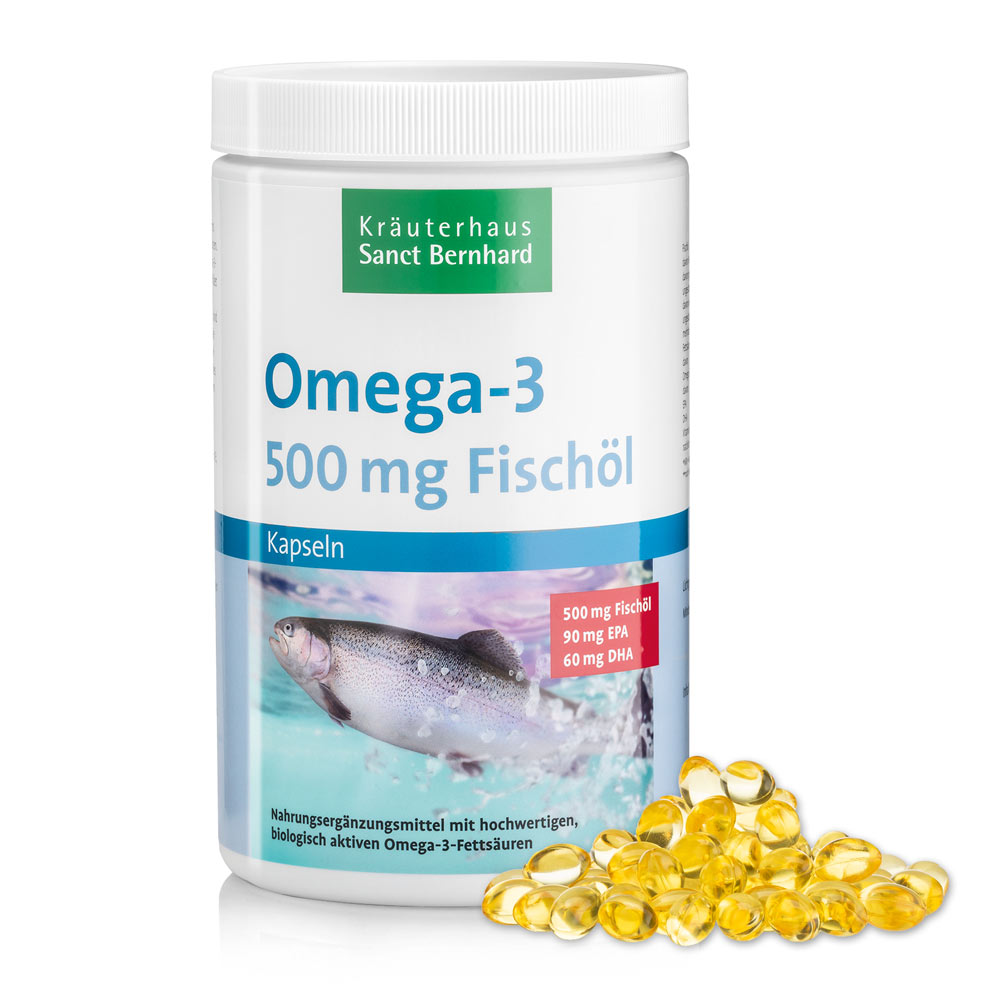 SPIRIT OMEGA3 50 CAPSULES 500Mg main image 1