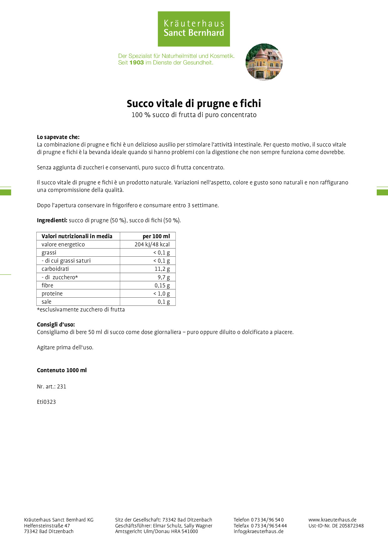 fichi e prostata