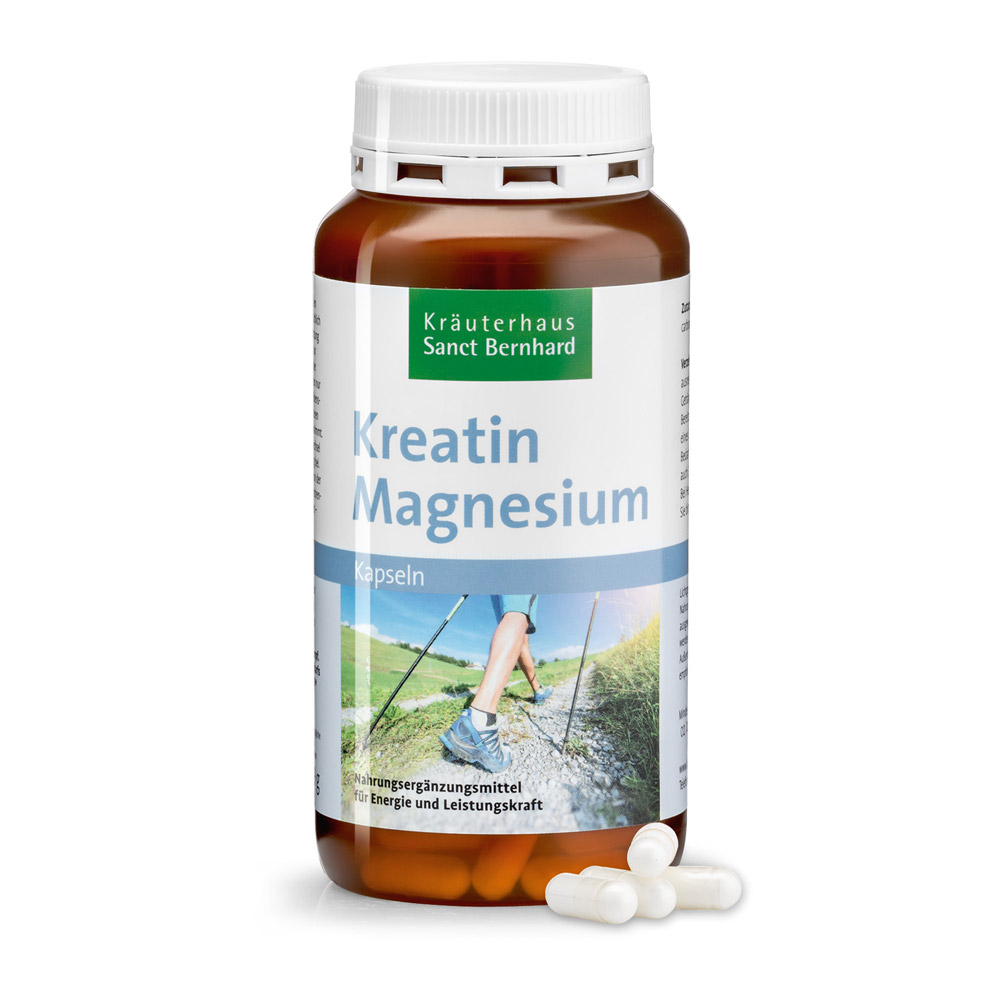 Kräuterhaus Sanct Bernhard Capsule Di Creatina E Magnesio 200 Capsule