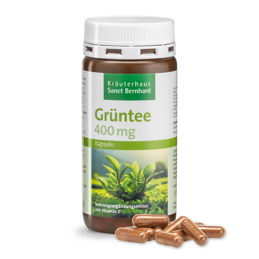 Kräuterhaus Sanct Bernhard Verde Capsule Al Tè 120 Capsule