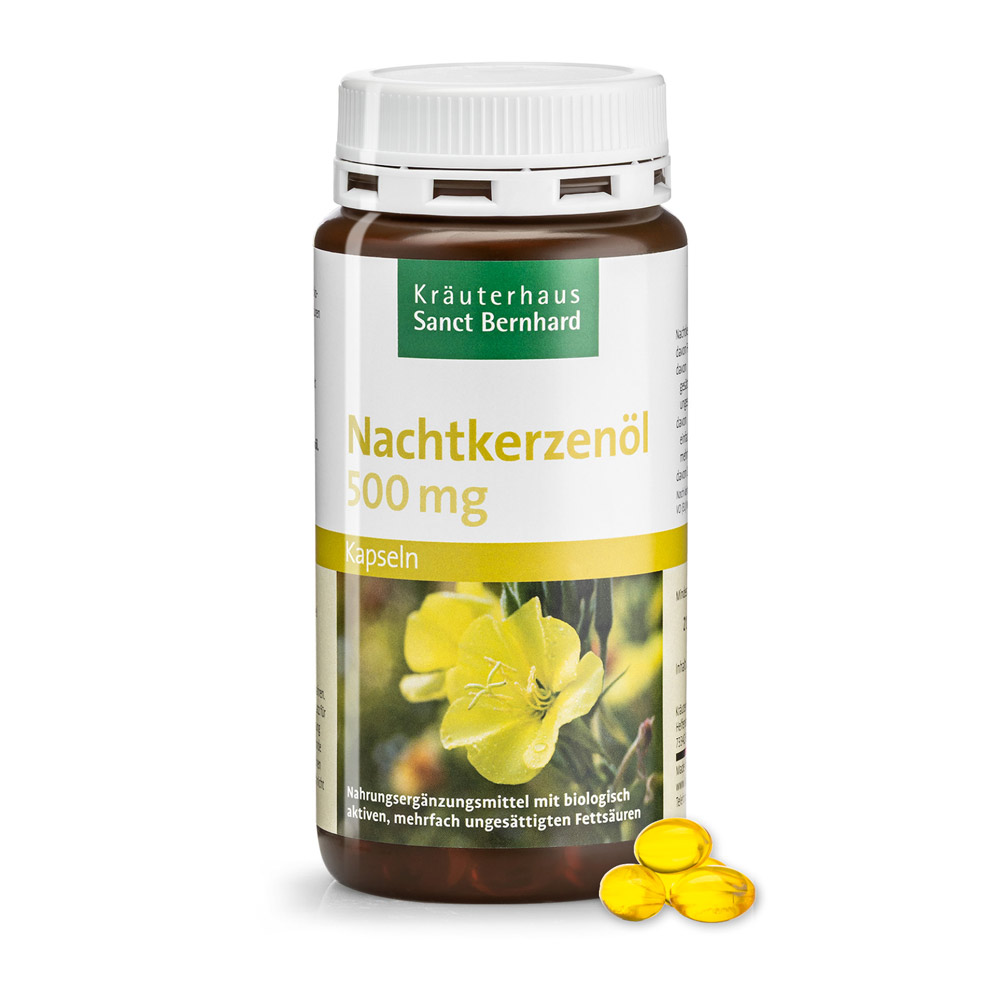 Kräuterhaus Sanct Bernhard Capsule All'olio D’enotera 200 Capsule
