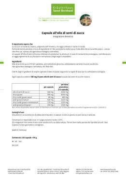 Capsule all’olio di semi di zucca 150 capsule