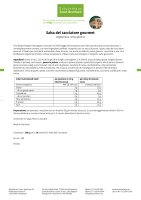 Salsa del cacciatore gourmet 280 g