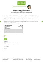 Spuntino croccante alla canapa bio dolce 200 g