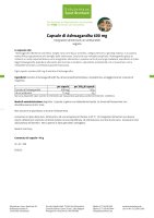 Capsule di Ashwagandha 600 mg 60 capsule