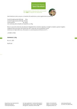tierlieb Mangime minerale a base di erbe aromatiche 1.2 kg