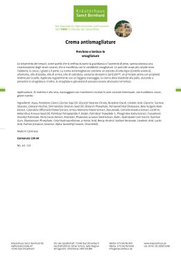 Crema antismagliature 100 ml
