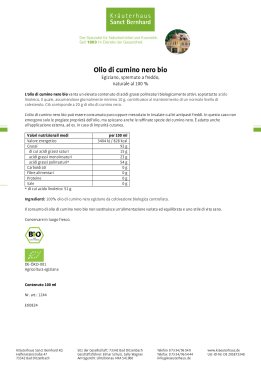 Olio di cumino nero puro bio 100 ml 100 ml