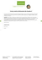Crema curativa rinfrescante alla vitamina E 100 ml