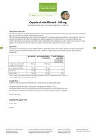 Capsule al mirtillo rosso 500 mg 90 capsule