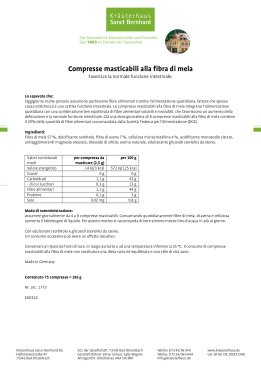 Redukta-PLUS 5x + 1x Compresse di fibra di mela 5 pezzo