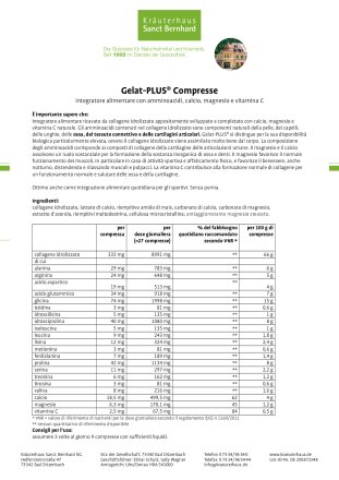 Gelat-PLUS® 4800 compresse