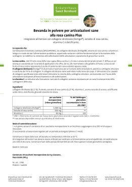 Bevanda in polvere per articolazioni sane alla rosa canina Plus 240 g