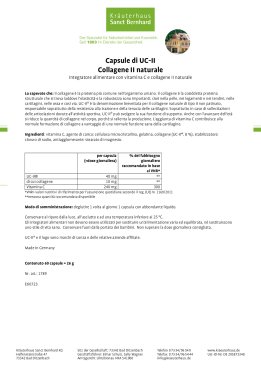 Capsule di UC-II 60 capsule