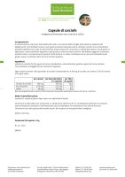Capsule di carciofo 150 capsule