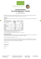 Sanct Bernhard Sport Pura energia liquida pesca-maracuja - tubetto da 50 ml 50 ml