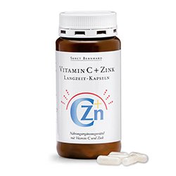 Capsule di vitamina C e zinco a rilascio prolungato 180 capsule