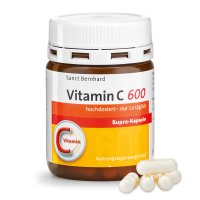 Capsule di vitamina C 600 Supra 60 capsule