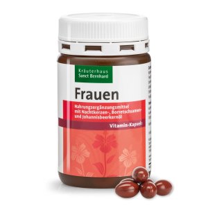 Capsule di vitamine per le donne