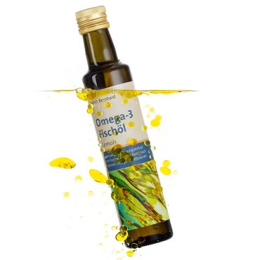 Olio di pesce con Omega 3 Limone 250 ml