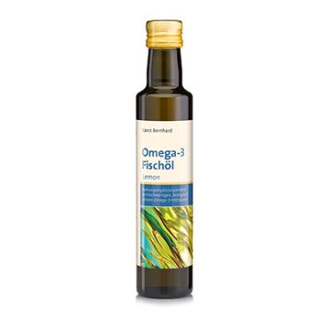 Olio di pesce con Omega 3 Limone 250 ml