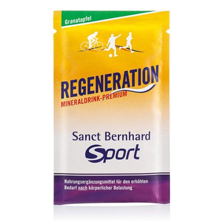 Sanct Bernhard Sport Bevanda minerale rigenerante Premium - 1 bustina 20 g