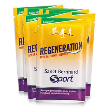 Sanct Bernhard Sport Bevanda minerale rigenerante Premium - 11 bustine 220 g