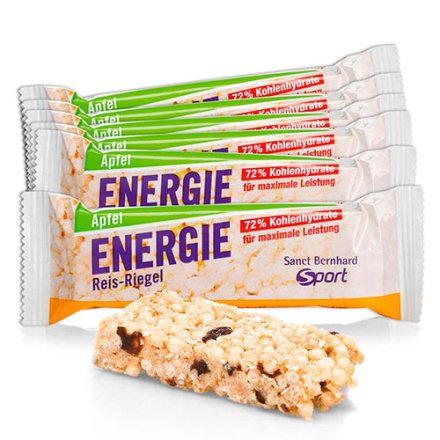 Sanct Bernhard Sport Barretta di riso energetica alla mela confezione da 11 550 g