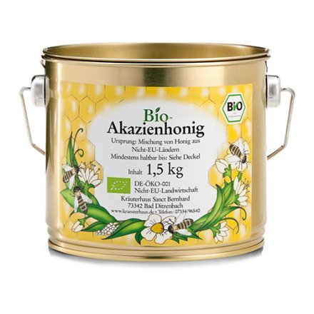 Miele di acacia biologico 1.5 kg