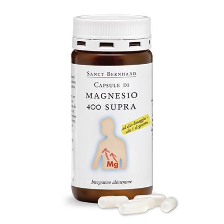 Capsule di magnesio - "400 supra" 120 capsule