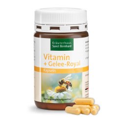 Capsule di vitamine con pappa reale