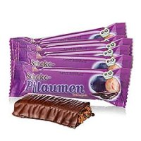 Barrette di cioccolato e prugne bio · confezione da 10 400 g