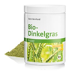 Erba di farro bio in polvere
