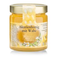 Miele d'acacia con favo 500 g