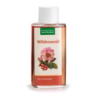 Olio di rosa canina per pelle e massaggi 100 ml
