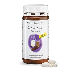 Capsule di lattasi 14.000 unità di FCC per capsula