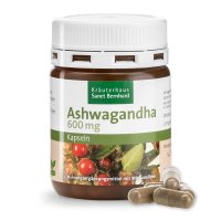 Capsule di Ashwagandha 600 mg 60 capsule