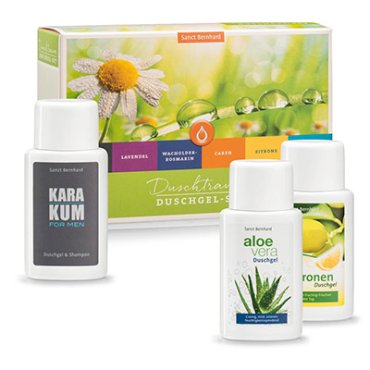 Set gel doccia 600 ml